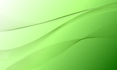 green lines wave curves soft gradient abstract background