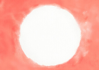 シンプルで使いやすい水彩背景　文字入れ　アナログ
