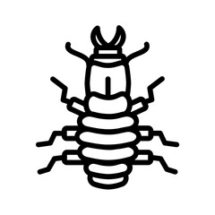 black line icon for Drywood