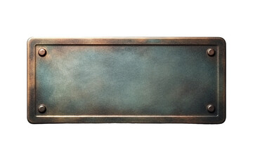 Obraz premium blank Nameplate