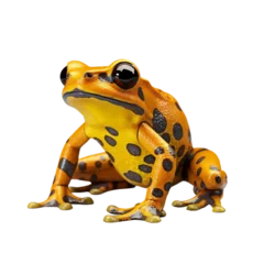 Gordijnen Kikker Dart frog  © dataimasu