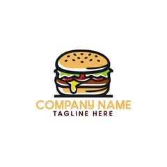 Healthy Nature food logo designs concept vector,
