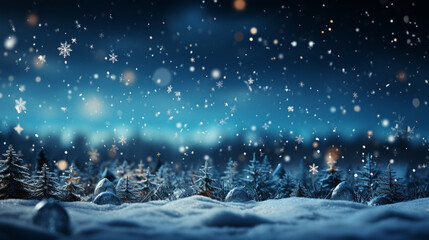 Fototapeta na wymiar Winterwunderland Hintergrund