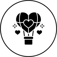 Hot Air Balloon Icon
