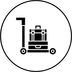 Airport cart Icon