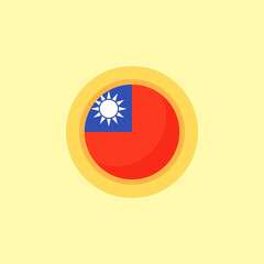 Taiwan - Circular Flag