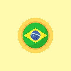 Brazil - Circular Flag