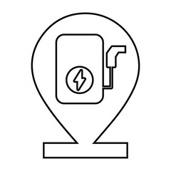 Charger, location icon