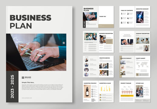 Business Plan Brochure Template