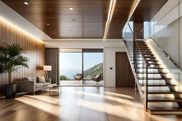 Obraz premium modern living room