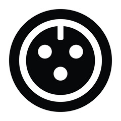 Dc, plug icon