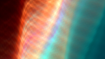 Minimalist gradient background with subtle chromatic aberration and ripple effects. Abstract fractal art.