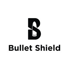 Bullet Shield logo, Initials BS Bullet Shield