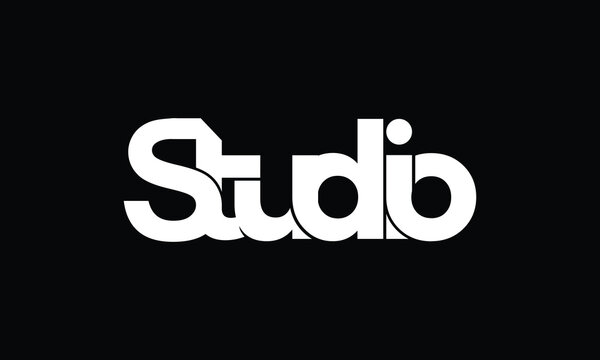 Simple and Creative studio word logo