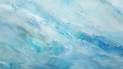Obraz premium Translucent aquamarine ice texture background.