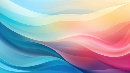 Obraz premium Fairy Colors wave Background