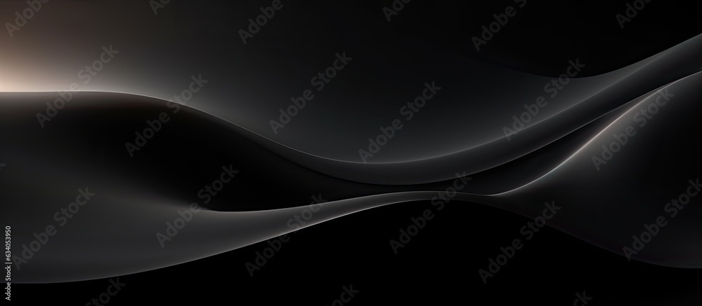 Poster black abstract background with space for text at night