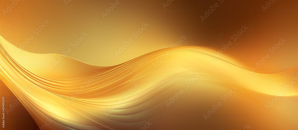Fototapete Christmas and Valentine s Day themed abstract background with a soft glowing texture in a gradient of gold