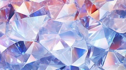 Obraz premium Glistening faceted diamond texture background.