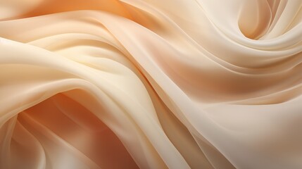 Fototapeta premium Light Silk Waves