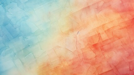 Abstract watercolor background in gradients of blue and red.