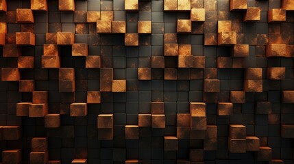 Olden Cubes Wall Background