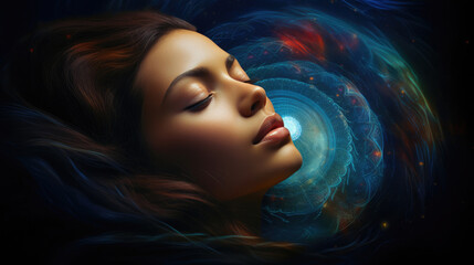 Ethereal Slumber: Mapping the Mind's Cosmos