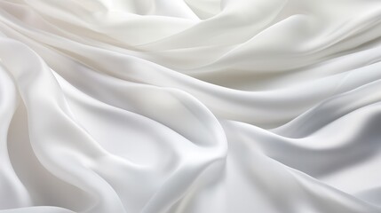 Fototapeta premium White Silk Background