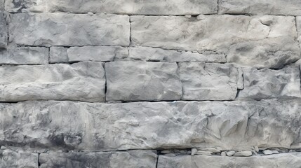 Weathered gray limestone wall texture.