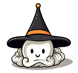 Cute Halloween Pump King Vector