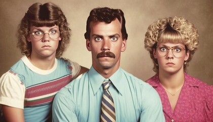 Portrait of man and women