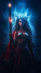 Fototapeta premium Queen of Storm