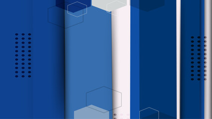 Blue white abstract background
