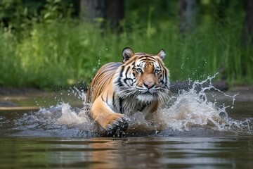 Fototapeta na wymiar Bengal tiger, Ranthambhore National Park, Rajasthan