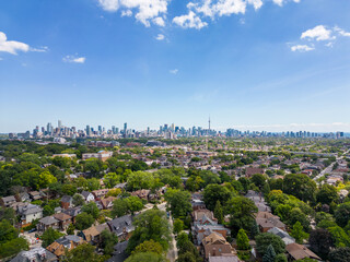 Experience Downtown Toronto like never before with a mesmerizing drone view of its iconic skyline. Witness the architectural marvels and the city's pulsating energy from a bird's-eye perspective.