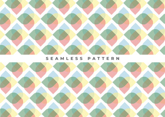 colorful seamless geometric pattern background