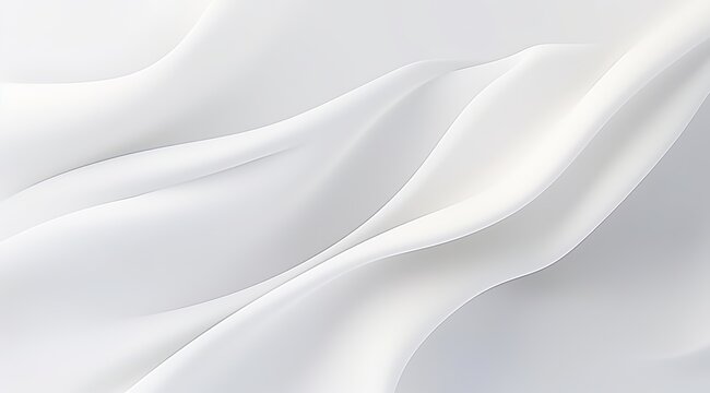 Light White Wavy Background. Created With Generative AI Technology © mafizul_islam