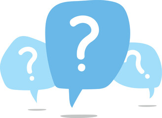 Question mark set. Ask bubble. FAQ illustration. Help sign speech bubble. Chat question. Question bubbles. Message box with question mark icon. Help peech bubble.