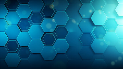 Medical background with hexagons pattern, Geometric technology background