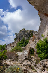 ruins of the ancient fortress