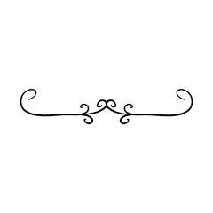 Dekorasi Swirl Vintage