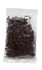 Sri lanka Dried Herb, Dried Cloves Isolated on White Background