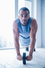 Obraz premium Handsome sportsman