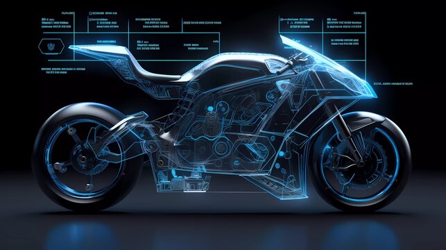 Racing Motorcycle, Superbike, Hypercycle, motorbike, Hyperbike, future motorcycle, Racing bike, Motorcycle concept design
