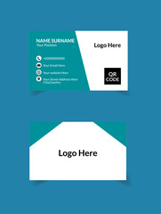 Clean professional business card Design.
