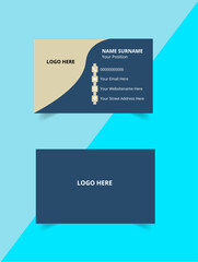 Vector creative business card Design.