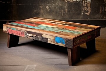 upcycled furniture pieces from reclaimed wood
