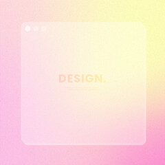 Simple square gradient background. Social media template vector illustration.