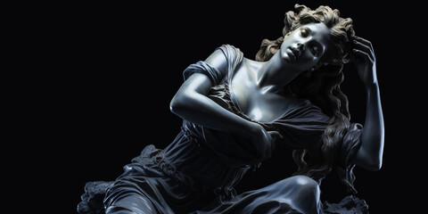 Statue Powerful Woman