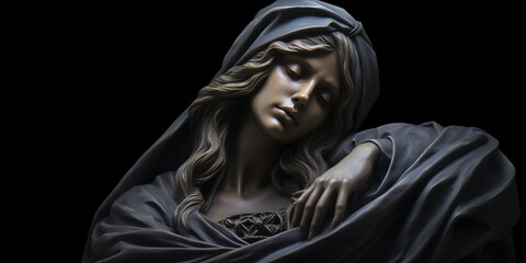 Statue Powerful Woman